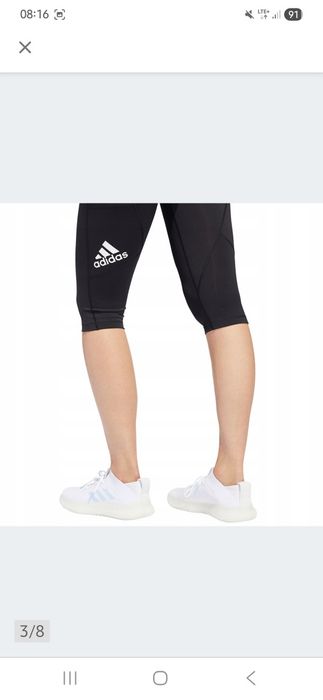 Adidas nowe z metką orginalne leginsy XS