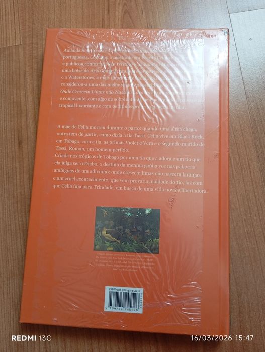 Livro"onde crescem limas não nascem laranjas"