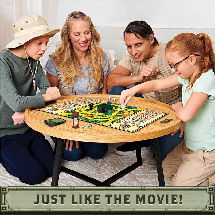 Jumanji: Jogo de Tabuleiro Aventuras para famílias crianças +8 anos