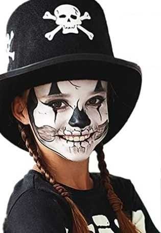 Lápis de maquilhagem Preto ou Branco, Carnaval, Halloween