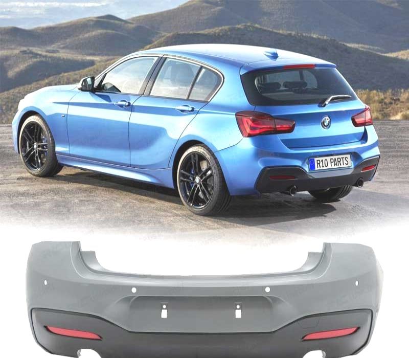 PÁRA-CHOQUES TRASEIRO BMW F20 F21 LCI 15-19 LOOK M PDC