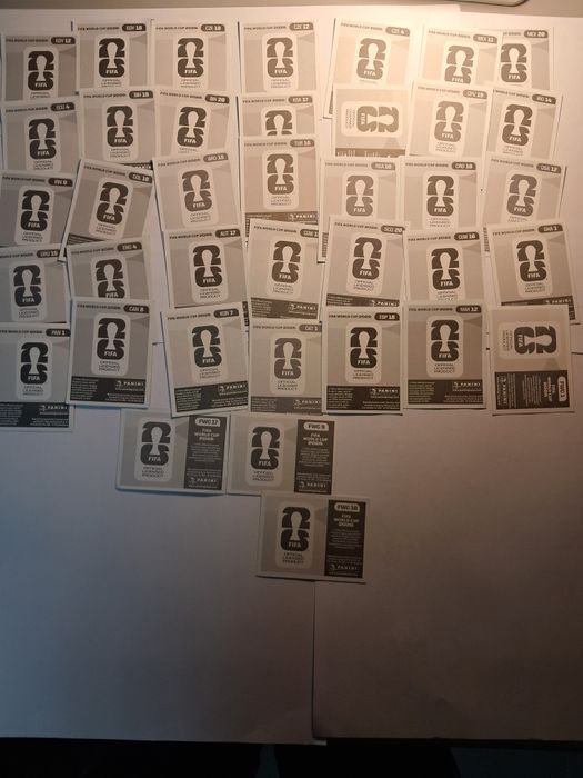 38 cromos mundial 2026