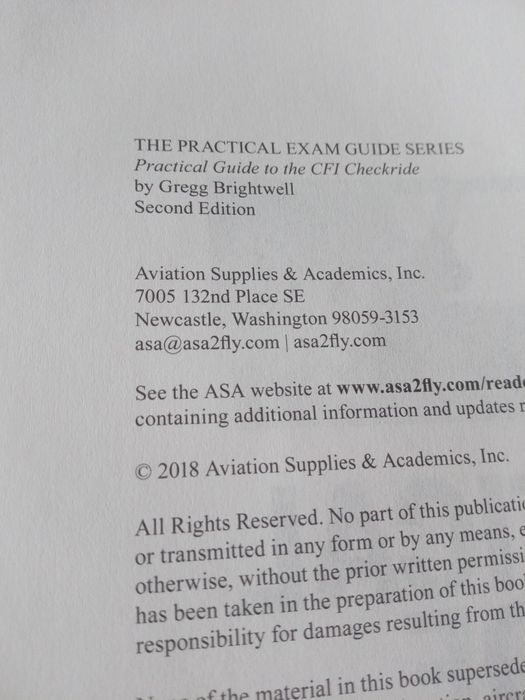 Practical Guide to the CFI Checkride