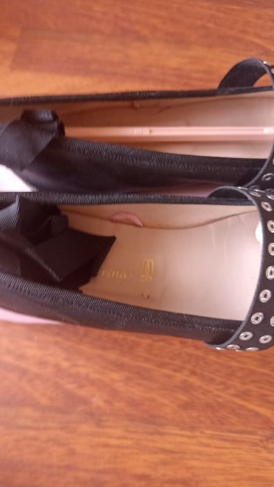 Sabrinas pretas Pretty Ballerinas 38,5