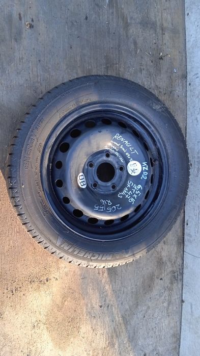 Renault Megane Iii Koło Zapasowe 205/55/R16 5X114 Et47