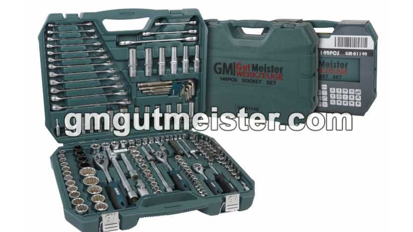 НАБІР ІНСТРУМЕНТІВ GM 149ШТ. GM01149 Німецький бренд інструменту.