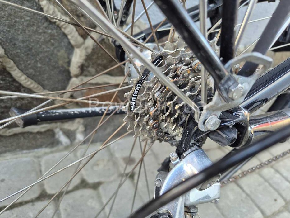 Дорожній алюмінієвий велосипед двопідвіс бу Hercules 28 M21