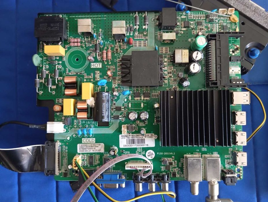 P150-2851V6.2 Silver  IP-LE409213 Main Board 65P