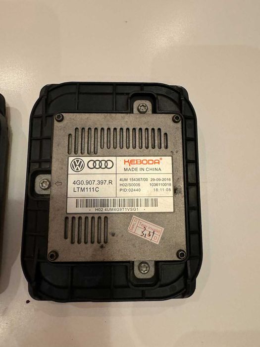 Блоки освітлення дхо фари Vag Audi  4G0907397R, 4G0907397P, 4G0907397Q