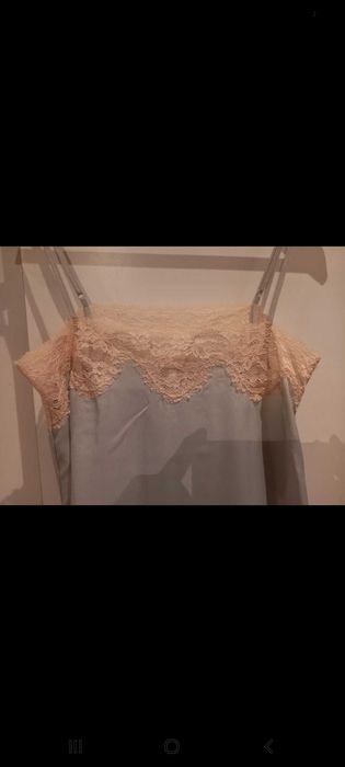 Camisa de noite cinzenta clara,  S - Women'Secret