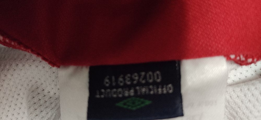 koszulka  t-shift domowa klubu piłkarskiego Nottingham Forest 2002/03