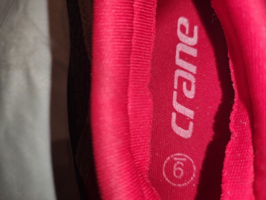 Czerwone buty do wody dla dzieci crane
