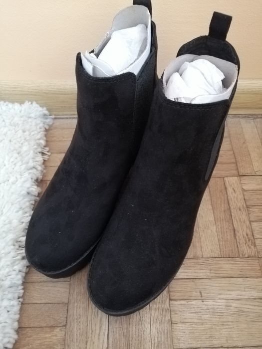 Botki Pull&Bear rozmiar 37 Czarne