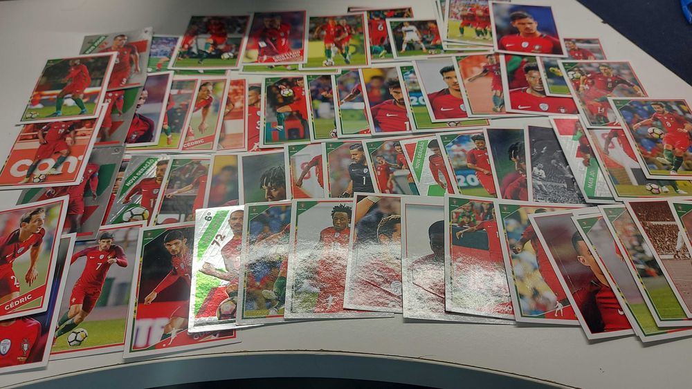 52 cromos fome de vencer 2018