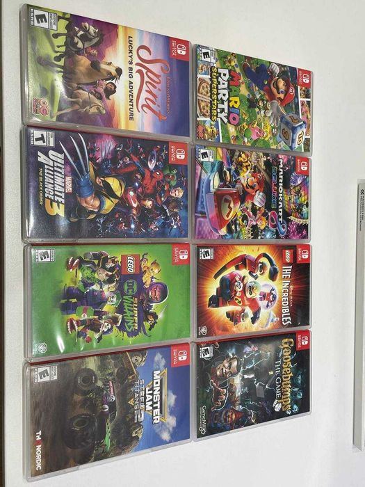 Картриджы игры для nintendo switch