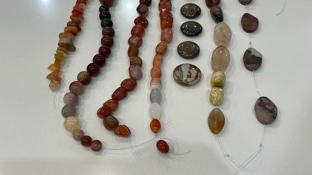 lote de 48 pedras / fiadas