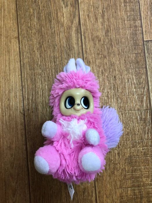 Пушистики зайчик BUSH BABY WORLD  рожева 16 см