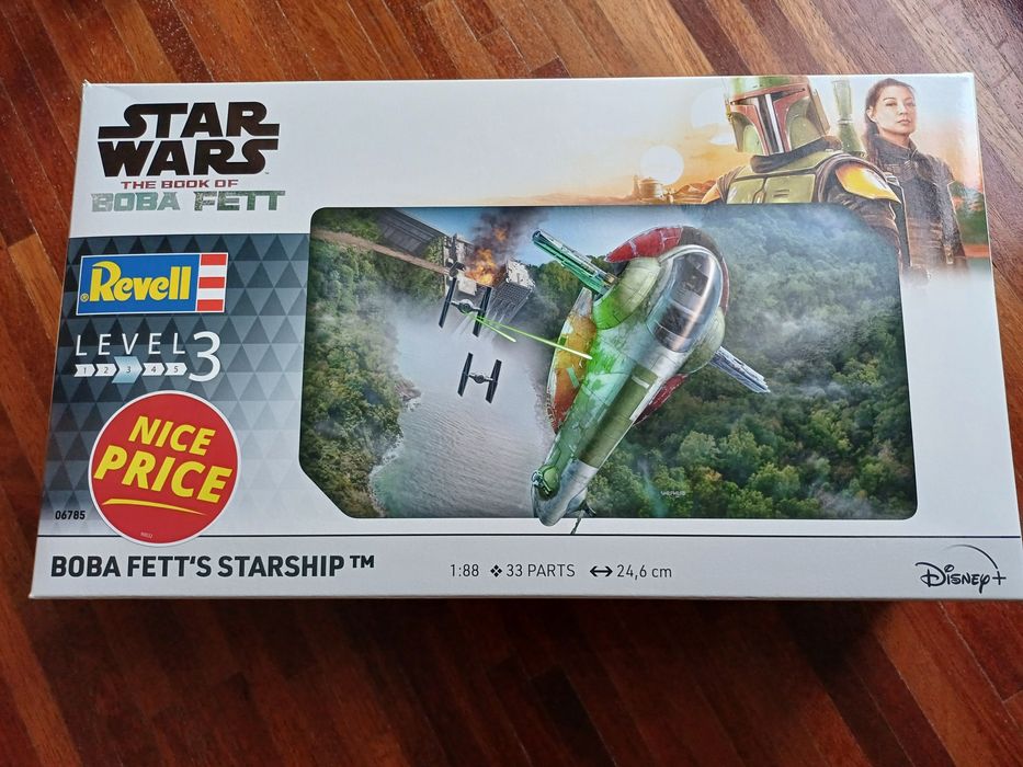 Slave One - statek Boby Fetta - Revell 1/88
