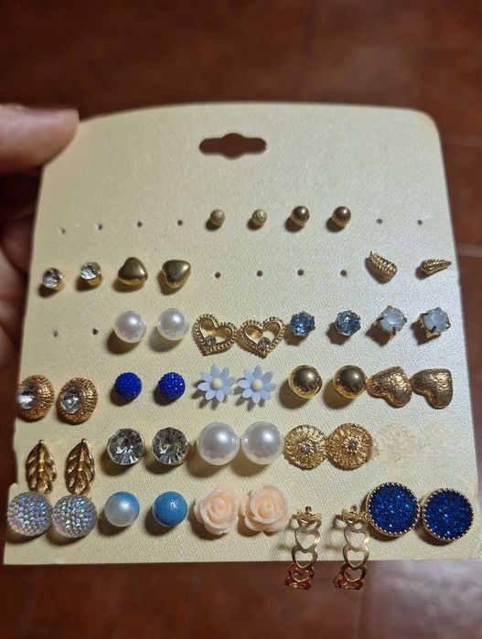 Brincos - vários, aço