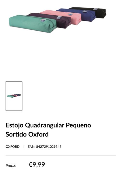 Estojo OXFORD Azul