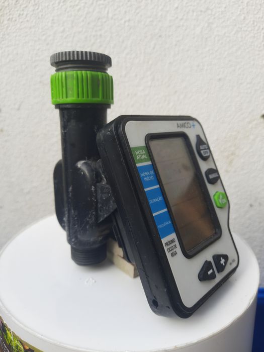 Programador de torneira para rega