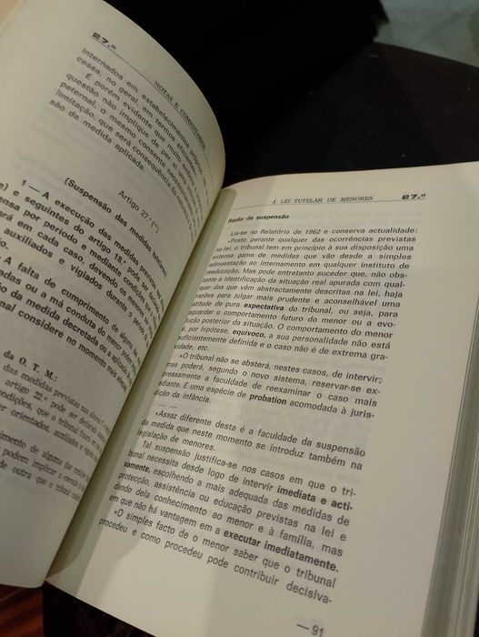 Notas e Comentários à Lei Tutelar de Menores (1979)