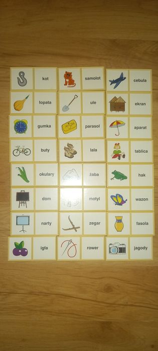 Domino logopedyczne + dwa resoraki GRATIS