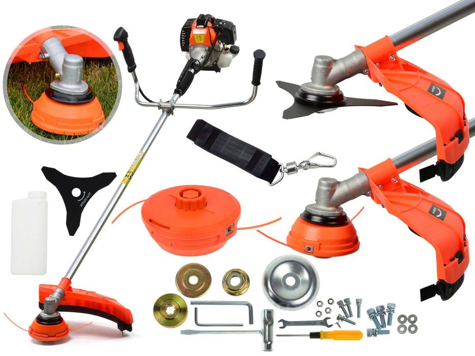 Kosa spalinowa podkaszarka wykaszarka Gazela ZESTAW