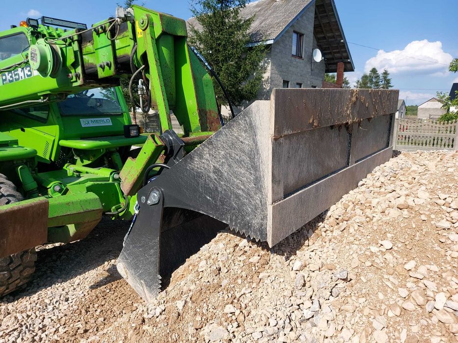Łyżko-krokodyl widło-krokodyl do obornika na Tura lub Ładowarkę