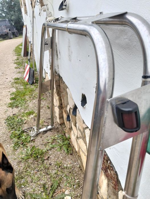 Targa em Inox para Barco