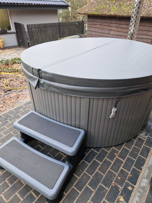 Jacuzzi ogrodowe zimowe SPA Balboa 220x210 cm Akryl Piec