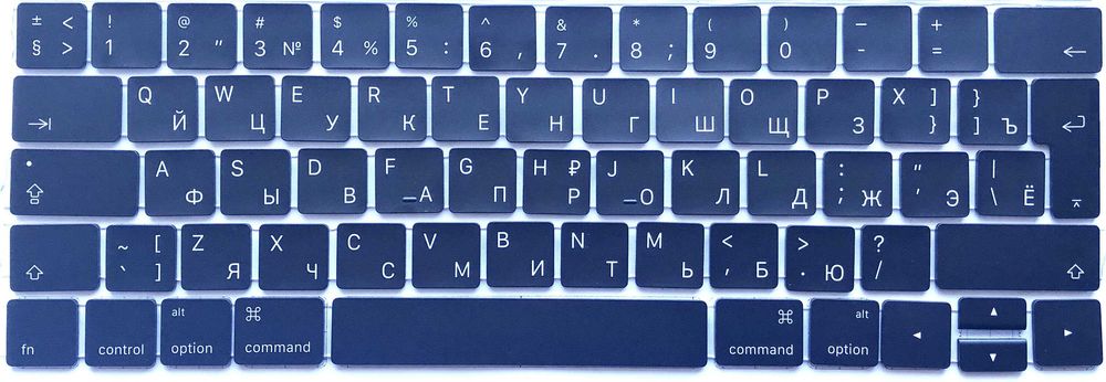 Кнопки (клавиши) клавиатуры MacBook 13", 15" A1932,A1989,A1990,A2159