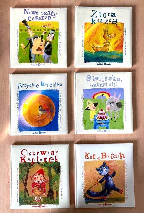 Kolekcja Dziecka Agora Bajki dla dzieci Zestaw bajek książeczek + CD