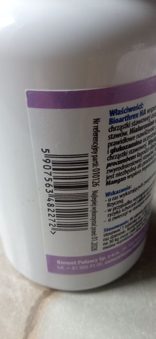Bioarthrex HA 73 tabletek na stawy i kości