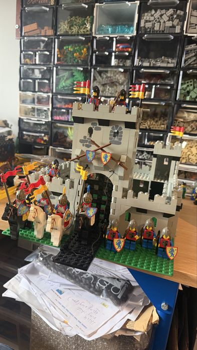 Lego Castle Legoland 6080 pudełko instrukcja