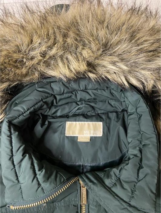 Жіноча зимова пухова подовжена куртка від michael kors