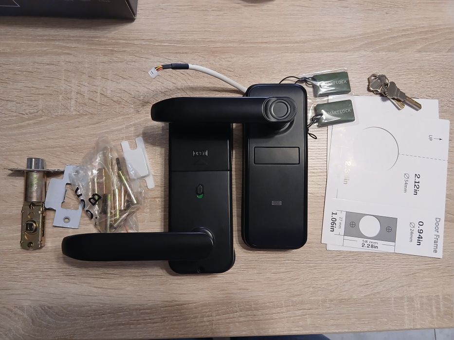 Fechadura  inteligente smart lock nova