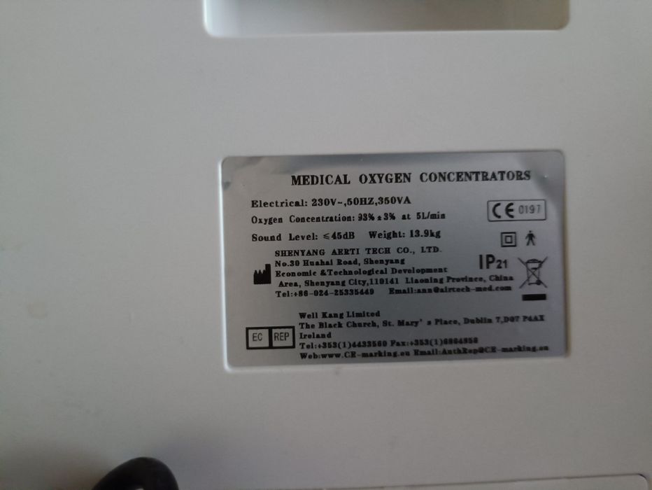 Aerti AR-5 koncentrator tlenu