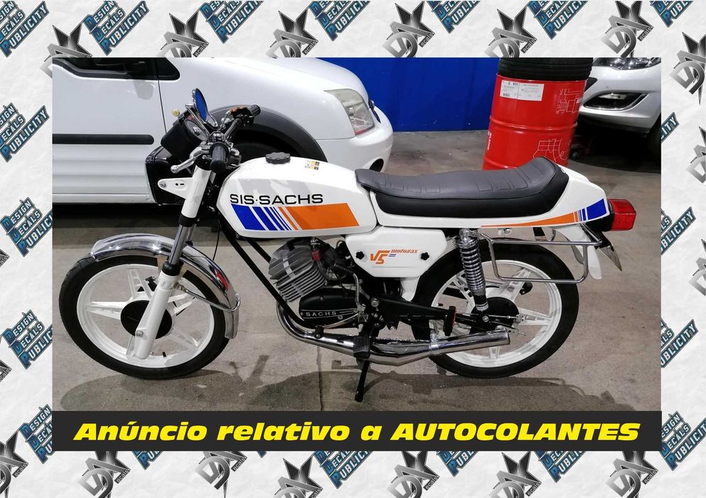Autocolantes SIS - Sachs V5 Motozax