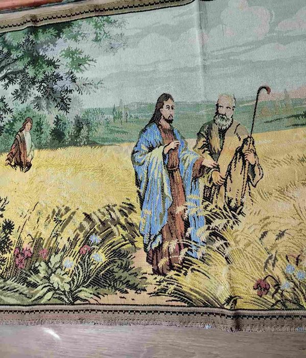 Иисус с апостолами гобелен французкий