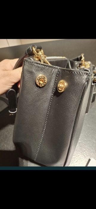 Mala prada preta 23cm