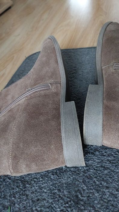 Botki zamszowe, rozm 40