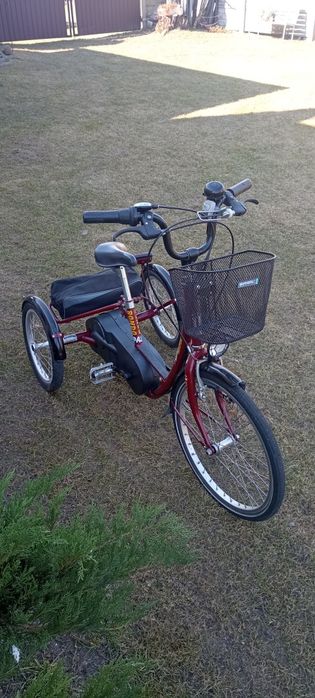 Rower trzykołowy elektryktryczny do dzieci