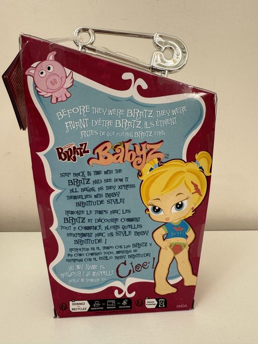 Модна колекційна лялька Bratz Babyz Cloe Братц Хлоя
