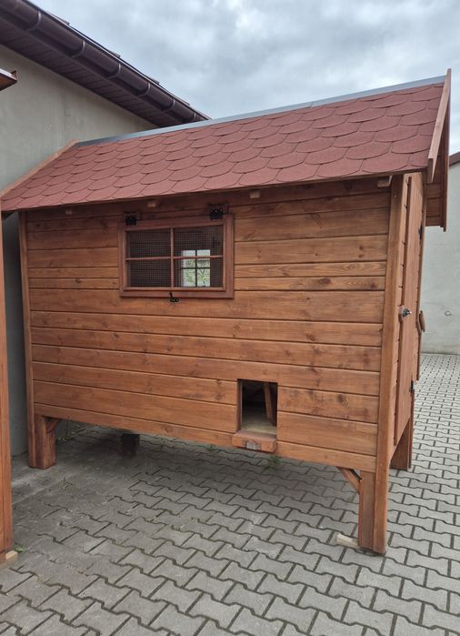 Domek ogrodowy drewniany