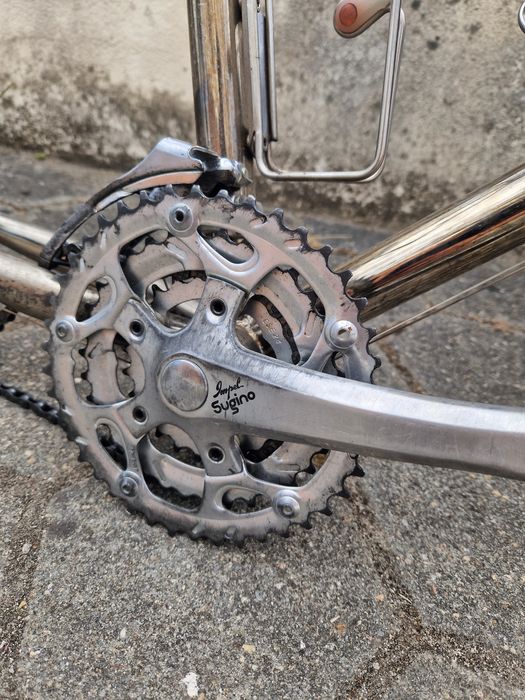 Bicicleta lapierre vintage para peças (quadro + rodas)