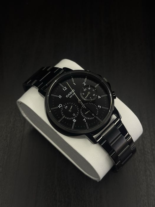 Чоловічий годинник Casio MTP-E321B-1A оригинал мужски часы касио