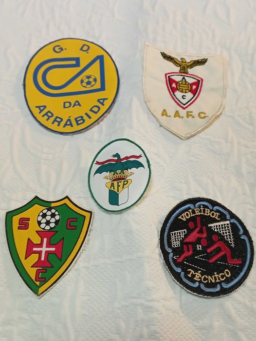lote de 5 patches