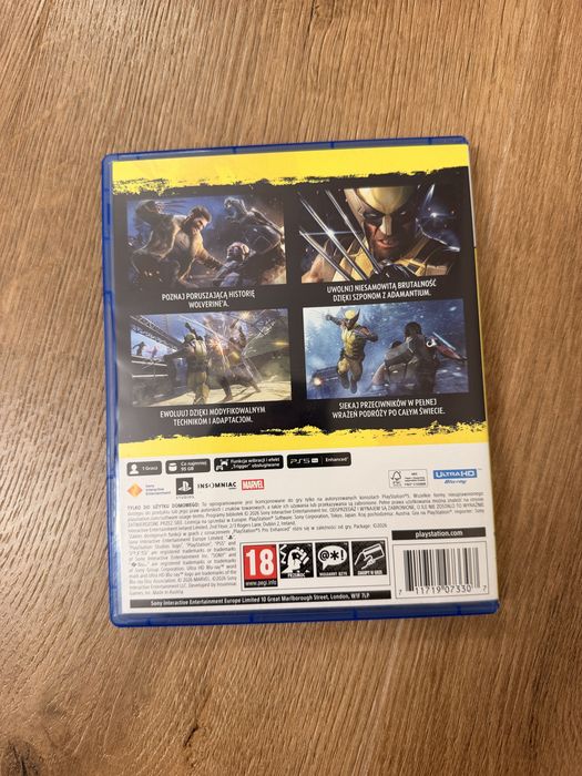 Wolverine ps5 playstation gra
