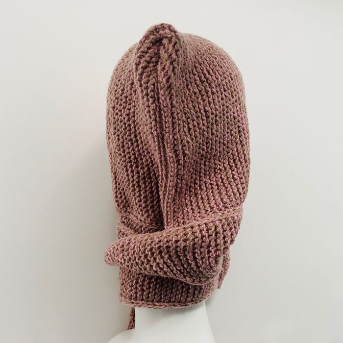 Balaclava kominiarka kaptur z szalikiem zamiast czapki